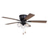 Vaxcel Brayton 52 in Ceiling Fan in Black Model: F0116
