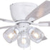 Vaxcel Brayton 52 in Ceiling Fan in White Model: F0117