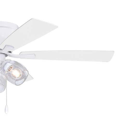 Vaxcel Brayton 52 in Ceiling Fan in White Model: F0117