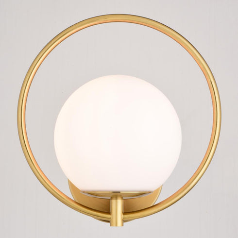 Vaxcel Bucktown 9.75 in. H 1 Light Wall Light in Natural Brass Model: W0475
