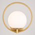 Vaxcel Bucktown 9.75 in. H 1 Light Wall Light in Natural Brass Model: W0475