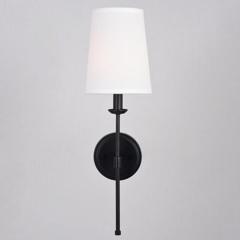 Vaxcel Camden 6 in 1 Light Wall Light in Matte Black Model: W0447