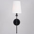 Vaxcel Camden 6 in 1 Light Wall Light in Matte Black Model: W0447