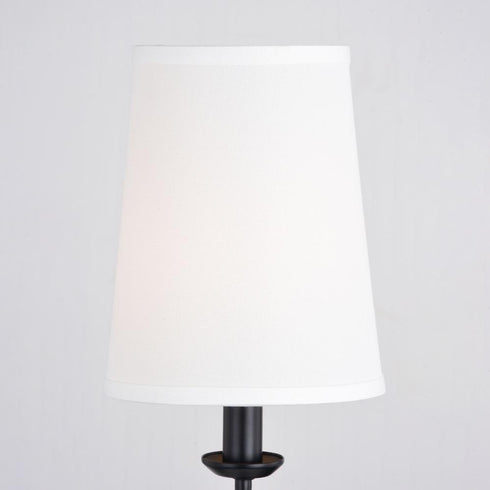 Vaxcel Camden 6 in 1 Light Wall Light in Matte Black Model: W0447