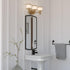 Vaxcel Carlisle 22 in. W 3 Light Vanity in Natural Brass Model: W0479