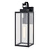 Vaxcel Clinton 6 in. Outdoor Wall Light in Matte Black Model: T0745