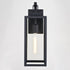 Vaxcel Clinton 6 in. Outdoor Wall Light in Matte Black Model: T0745