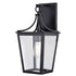 Vaxcel Cottage Grove 7.5 in. W Outdoor Wall Light in Matte Black Model: T0774