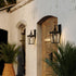 Vaxcel Cottage Grove 7.5 in. W Outdoor Wall Light in Matte Black Model: T0774
