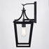 Vaxcel Cottage Grove 7.5 in. W Outdoor Wall Light in Matte Black Model: T0774