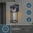 Vaxcel Crestline 6.5 in Outdoor Wall Light in Textured Black Model: T0742