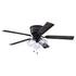 Vaxcel Cromwell 52 in. Ceiling Fan with Pull Chain and Remote in Matte Black Model: F0128