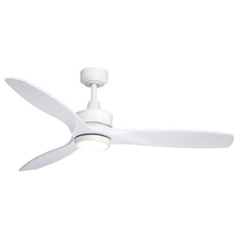 Vaxcel Curtiss 52 in. LED Ceiling Fan in White Model: F0111