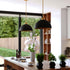 Vaxcel Devon 16 in. Pendant in Matte Black and Satin Brass Model: P0412