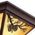 Vaxcel Douglas 14 in. Outdoor Flush Mount in Warm Bronze Model: T0665
