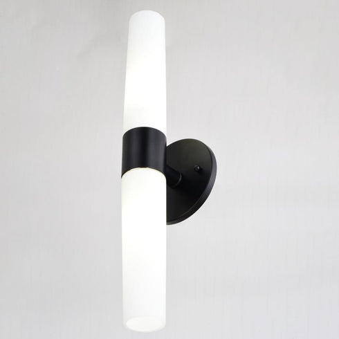 Vaxcel Elliot 20.5 in. 2 Light Wall Light in Matte Black Model: W0457