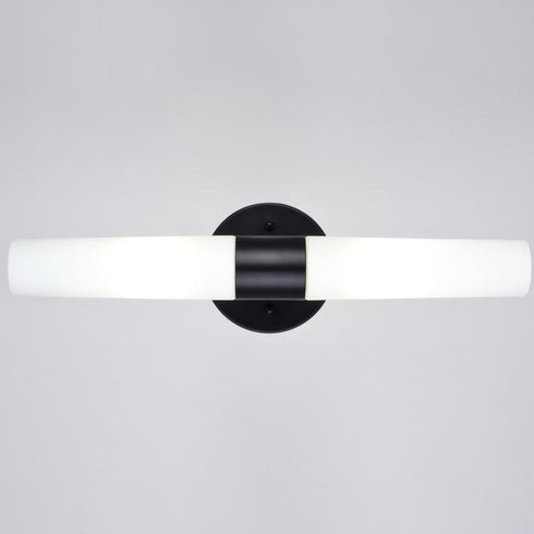 Vaxcel Elliot 20.5 in. 2 Light Wall Light in Matte Black Model: W0457