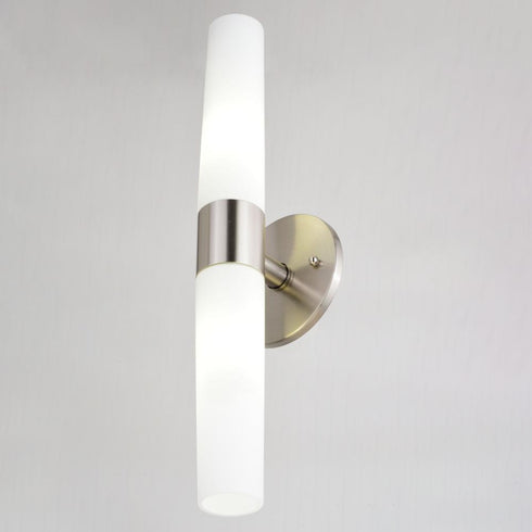 Vaxcel Elliot 20.5 in. 2 Light Wall Light in Satin Nickel Model: W0458