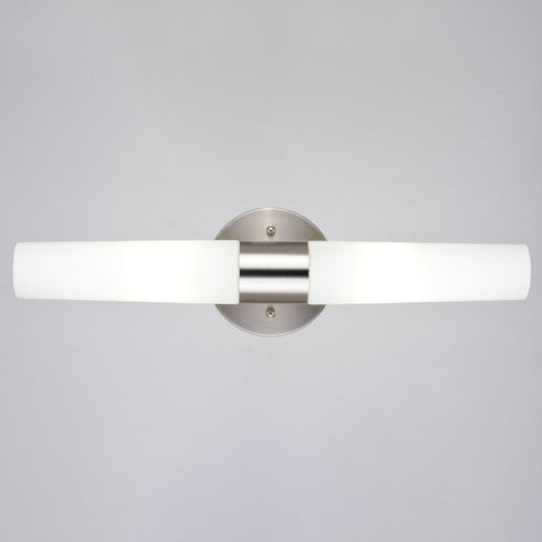 Vaxcel Elliot 20.5 in. 2 Light Wall Light in Satin Nickel Model: W0458