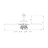 Vaxcel Fircrest 60 in. Ceiling Fan in Matte Black Model: F0130