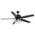 Vaxcel Fircrest 60 in. Ceiling Fan in Matte Black Model: F0130