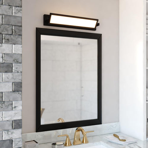 Vaxcel Fremont 27 in. LED Vanity Light in Matte Black Model: W0497