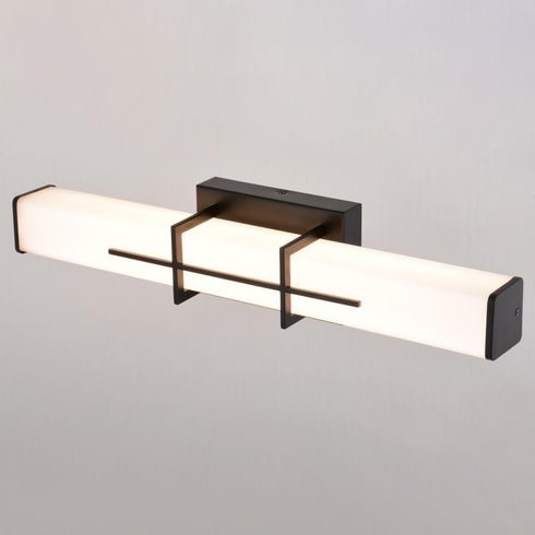 Vaxcel Fuller Park 22.5 in. W LED Vanity in Matte Black Model: W0477