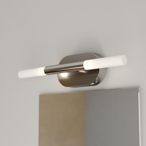 Vaxcel Fulton 18 in. 2 Light LED Wall Light in Chrome Model: W0487