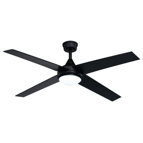 Vaxcel Hamlin 52 in. LED Ceiling Fan in Black Model: F0125