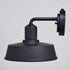 Vaxcel Hammond 10 in. Outdoor Wall Light Matte Black and Glossy White in Matte Black and White Finish Model: T0750