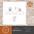Vaxcel Hammond 12 in. Outdoor Wall Light Matte Black and Glossy White in Matte Black and White Finish Model: T0751