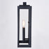 Vaxcel Hampton 7 in. 2 Light Outdoor Wall Light in Textured Black Model: T0706