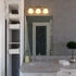 Vaxcel Huntley 3 Light Vanity in Natural Brass Model: W0453