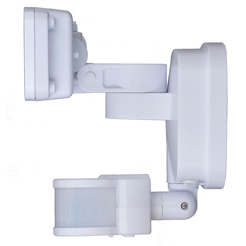 Vaxcel in White Integrated LED Motion Sensor Dusk to Dawn 3 Head Outdoor Security Flood Light 240 Degree 8 Model: T0702