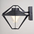 Vaxcel Jackson LED 9.5 in. Outdoor Wall Light in Textured Black Model: T0746