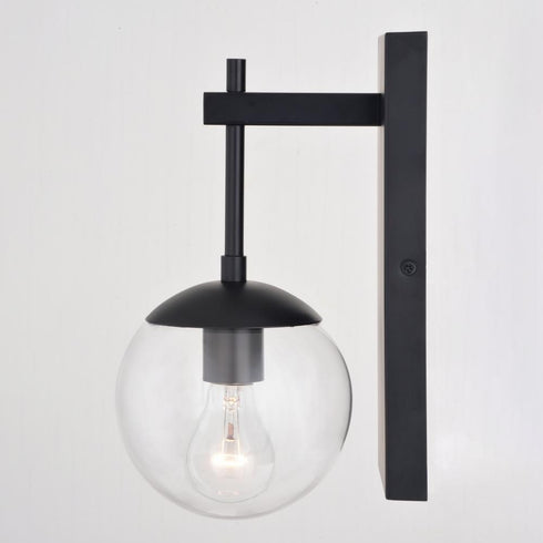 Vaxcel Keeler 6 in Outdoor Wall Light in Matte Black Model: T0714