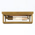 Vaxcel Kinzie 12 in. 2 Light Flush Mount in Vintage Brass Model: T0709