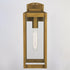 Vaxcel Kinzie 6 in. Outdoor Wall Light in Vintage Brass Model: T0707