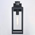 Vaxcel Kinzie Dualux 6 in. Outdoor Motion Sensor Wall Light in Textured Black Model: T0708