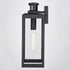 Vaxcel Kinzie Dualux 6 in. Outdoor Motion Sensor Wall Light in Textured Black Model: T0708