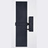 Vaxcel Lavage 14 in. H 2 Light Outdoor Wall Light in Textured Black Model: T0661