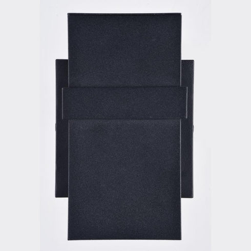 Vaxcel Lavage 7 in. H 1 Light Outdoor Wall Light in Textured Black Model: T0660