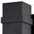 Vaxcel Lavage 7 in. H 1 Light Outdoor Wall Light in Textured Black Model: T0660