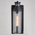 Vaxcel Lawton Dualux 5.75 in. Outdoor Motion Sensor Wall Light in Textured Black Model: T0749