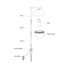 Vaxcel Lisle LED Low Voltage Landscape Path Light in Bronze Model: T0757