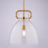 Vaxcel Madrona 14 in. W Pendant in Muted Brass Model: P0431