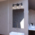 Vaxcel Marshall 3 Light Vanity in Matte Black Model: W0462