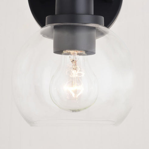 Vaxcel Marshall 3 Light Vanity in Matte Black Model: W0462
