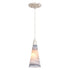 Vaxcel Milano 4.25 in. Mini Pendant Marble Swirl in Satin Nickel Model: P0410