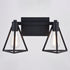 Vaxcel Ravenna 2 Light Vanity in Matte Black Model: W0444